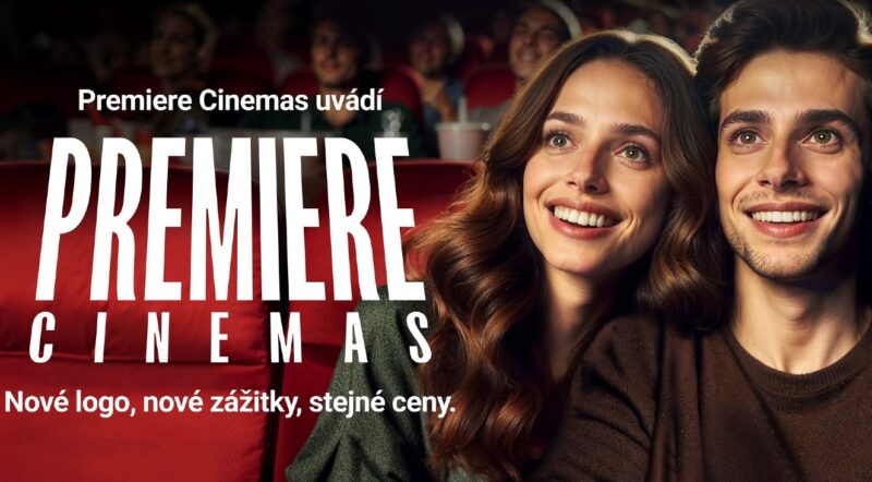 Premiere Cinemas nasazují novou identitu a logo, příští rok spustí nový multiplex