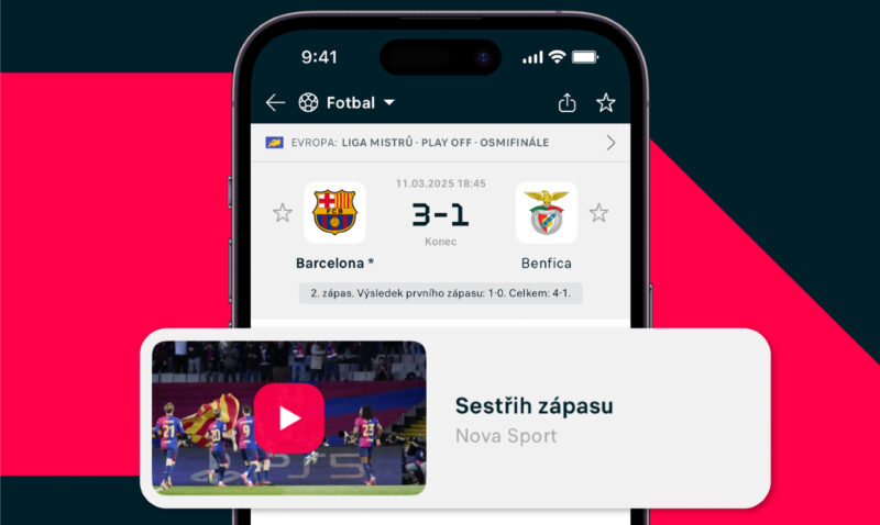 Nova Sport budu Livesportu dodávat sestřihy z fotbalových zápasů